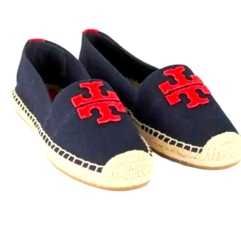 Perfect Navy/Nautical Red Espadrilles NWT